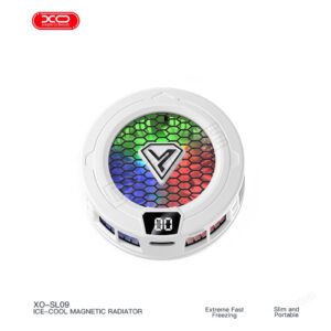 XO SL09 12W Icing Digital Magnetic Heat Sink (with Universal Clip)  - White