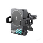 XO SL14 In-Car Wireless Charger Heat Sink - Black - Image 3