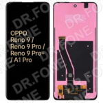 Refurbished OLED display assembly Tianma for OPPO Reno 9, Realme 12 Pro, includes digitizer, replacement part