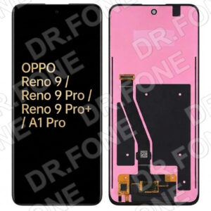 Refurbished OLED display assembly Tianma for OPPO Reno 9, Realme 12 Pro, includes digitizer, replacement part