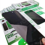 Privacy tempered glass screen protector for iPhone 13 Pro Max, full coverage and anti-spy protection