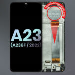 LCD Assembly With Frame For Samsung Galaxy A23 5G (A236 / 2022) (Service Pack) (All Colors)