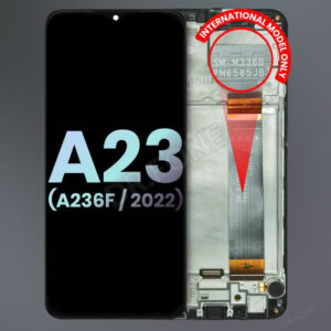 LCD Assembly With Frame For Samsung Galaxy A23 5G (A236 / 2022) (Service Pack) (All Colors)