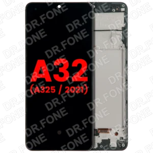OLED Assembly With Frame for Samsung Galaxy A32 4G A325 2021 Black