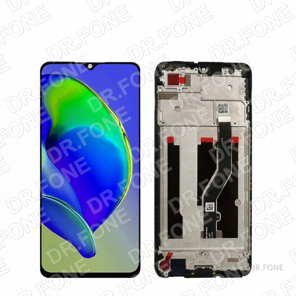 DRFONE-IMG-1 Refurbished LCD assembly with frame for ZTE Blade V40 Smart (A7040), available in all colors