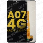 Refurbished LCD assembly without frame replacement for Samsung Galaxy A07 4G A075 2025 model in all device colors