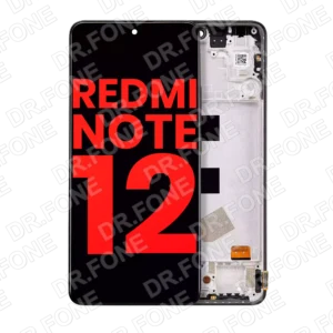 Xiaomi Redmi Note 12 4G OLED screen replacement with pre-installed frame Aftermarket Plus spare part from DR.FONE Cyprus