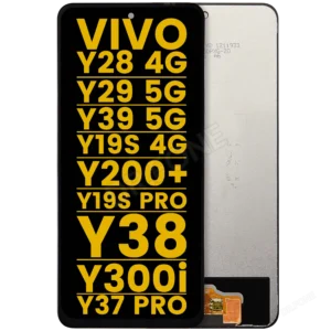 Refurbished LCD assembly without frame replacement for Vivo Y28 4G, Y29 5G, and Y38 mobile phones at DR.FONE Cyprus