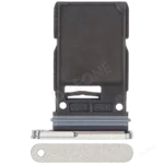 Single SIM Card Tray replacement for Samsung Galaxy S25 Ultra in Titanium White Silver, spare part from DR.FONE Cyprus