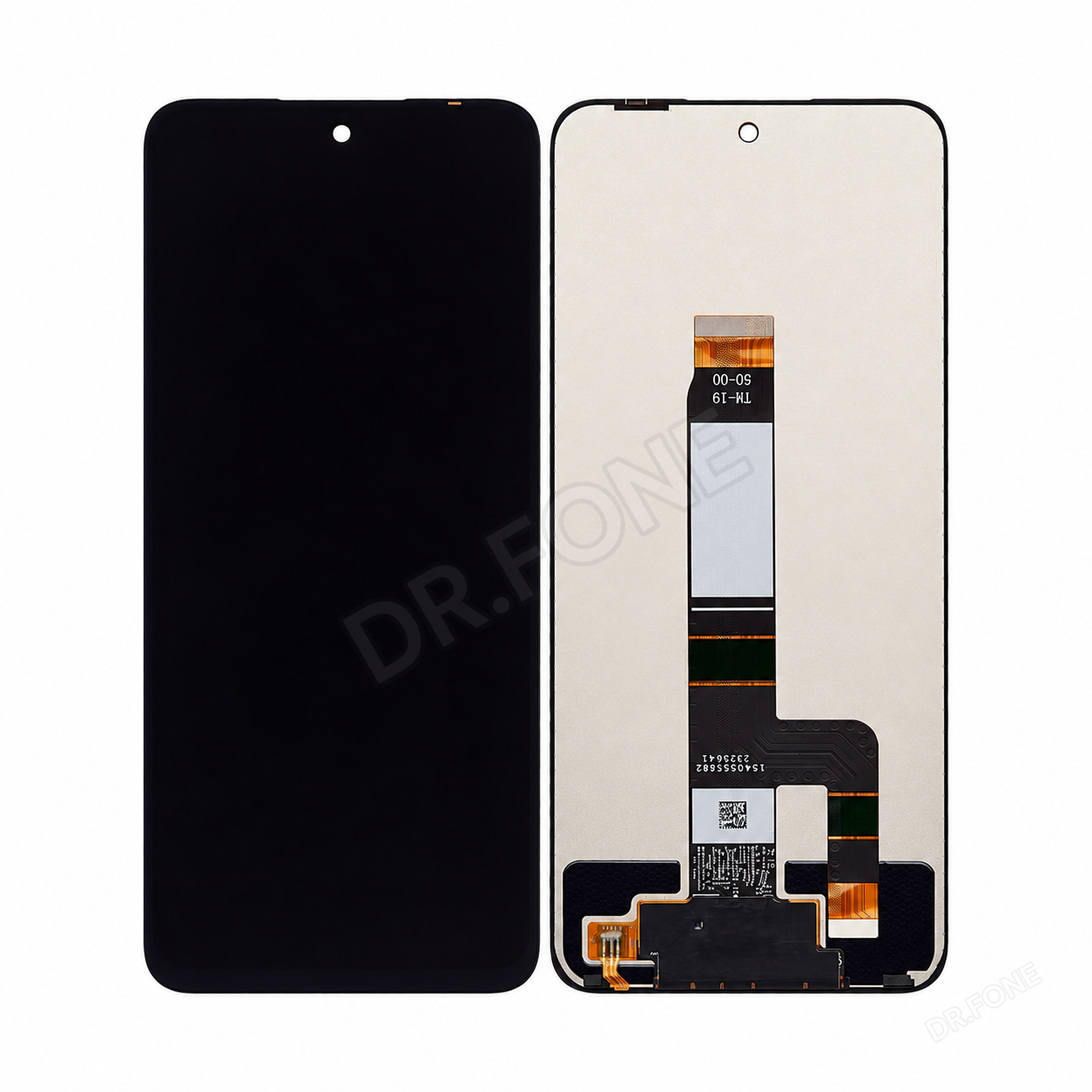 Xiaomi Redmi 12 4G, 12 5G, Poco M6 Pro 5G Display And Digitizer Without Frame Black OEM - Image 1