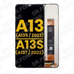 Refurbished LCD screen assembly without frame for Samsung Galaxy A13 4G A135 and A13s A137 repair parts Cyprus