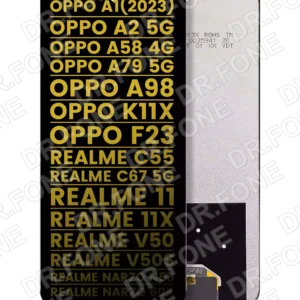Oppo A1 (2023) / A98 / F23 LCD Assembly Without Frame Refurbished