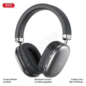XO BE45 Beiguo Headworn Bluetooth Earphones  - Black
