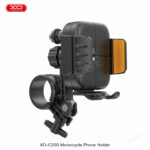 XO C200 Motorcycle Enclosed Phone Mount - Black