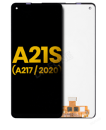 Refurbished Samsung Galaxy A21s A217 LCD screen display assembly without frame replacement part from DR.FONE Cyprus