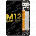 Samsung Galaxy M12 (M127) LCD Screen Assembly with Frame Refurbished