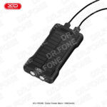 PR290 Solar Power Bank with Four Built-in Cables (USB-A, Type-C, Micro, Lightning) 10000mAh - Image 4