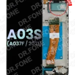 Samsung Galaxy A03s A037F Service Pack LCD display assembly with Type C frame replacement part DR.FONE Cyprus