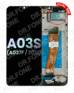 Samsung Galaxy A03s A037F Service Pack LCD display assembly with Type C frame replacement part DR.FONE Cyprus
