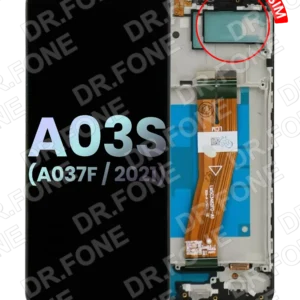 Samsung Galaxy A03s A037F Service Pack LCD display assembly with Type C frame replacement part DR.FONE Cyprus