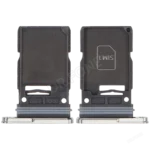 Single SIM Card Tray for Samsung Galaxy S25 Ultra Titanium White Silver