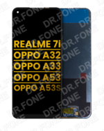 Refurbished LCD assembly without frame for Oppo A32, A33, A53, A53s, and Realme 7i replacement part at DR.FONE Cyprus