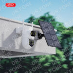 XO CR19 (EU version) 4G AOV Solar-Powered Dual-Lens 4-Megapixel Outdoor Camera (no charger inside) - White - Image 3