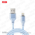 XO NB291 Transparent Case Braided 6A IP Cable - Blue