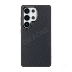Rixus Mag Carbon With MagSafe Compatible For Samsung Galaxy S25 Ultra Titanium Black - Image 2