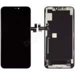 iPhone 11 Pro Max LCD OLED Display Assembly - Soft OLED, Black - Image 2