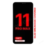 iPhone 11 Pro Max LCD OLED Display Assembly - Soft OLED, Black