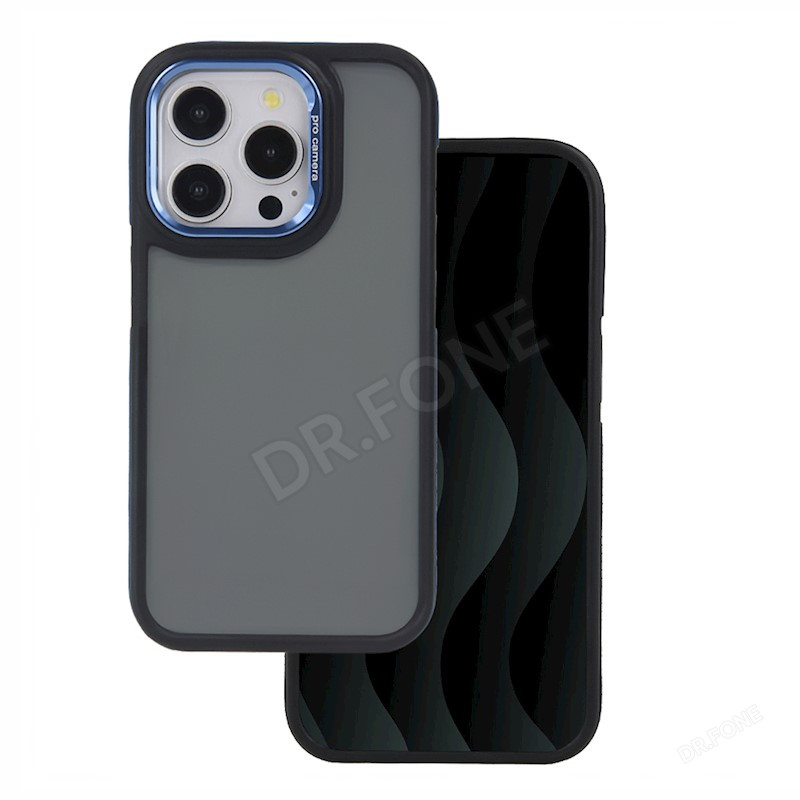 413829_oryg Crystal Black case for Samsung Galaxy S25 Plus blue - Image 1