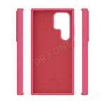 Etteri Silicone case for Samsung Galaxy S24 Ultra raspberry