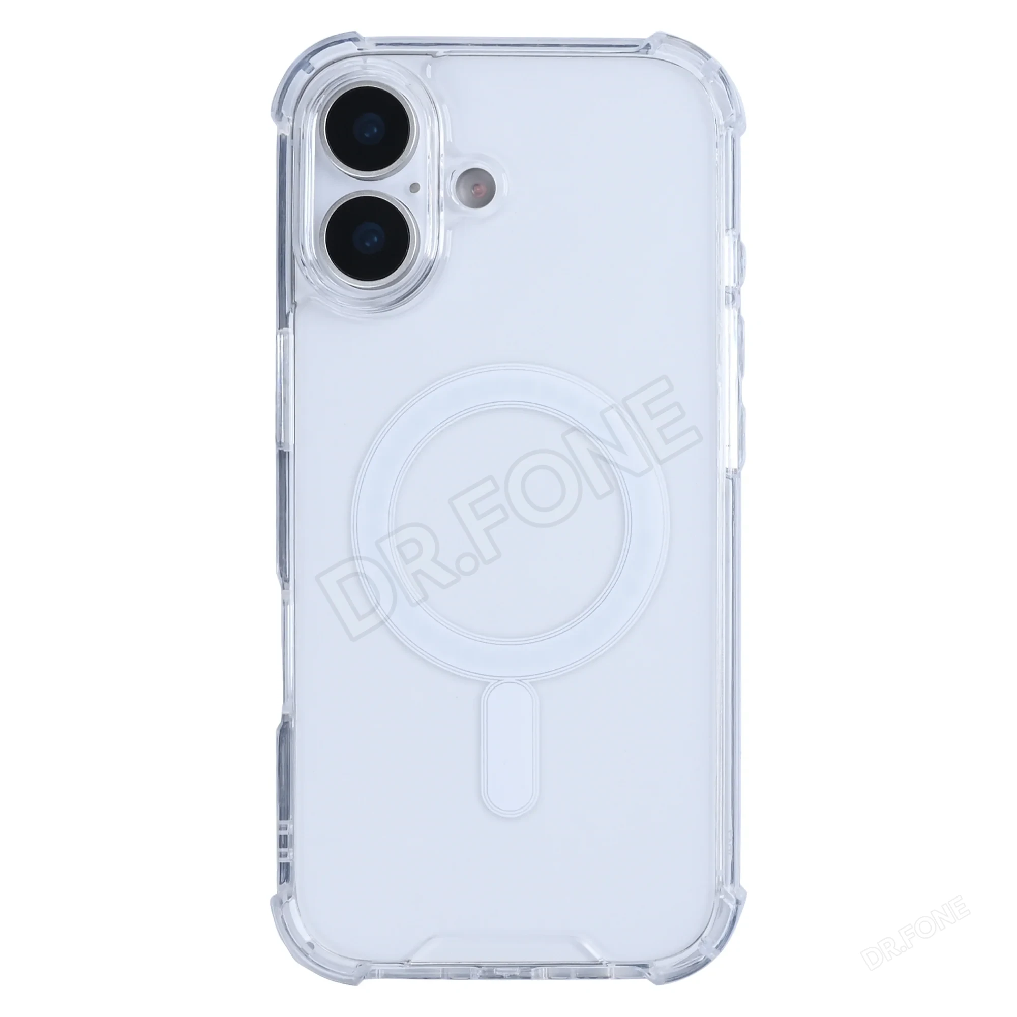 Rixus Anti-Burst Case With MagSafe Compatible For Apple iPhone 17 Transparent Rixus Anti-Burst Case With MagSafe Compatible For Apple iPhone 17 Transparent - Image 1