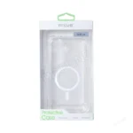Rixus Anti-Burst Case With MagSafe Compatible For Samsung Galaxy S24 Plus, S25 Plus Transparent - Image 2